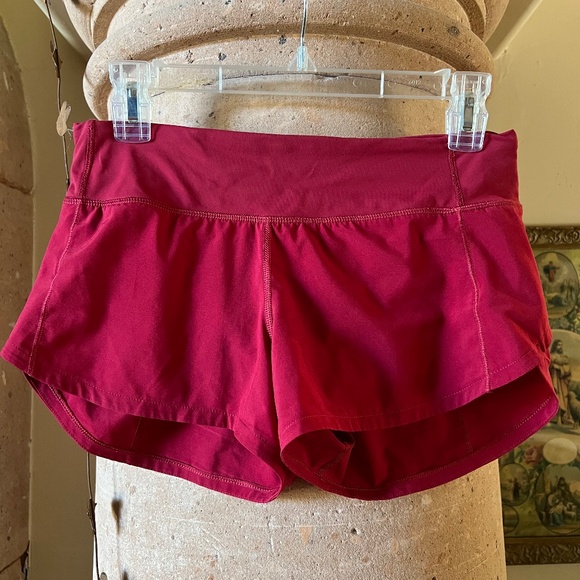 Lululemon speedy shorts size 4 - Picture 1 of 5